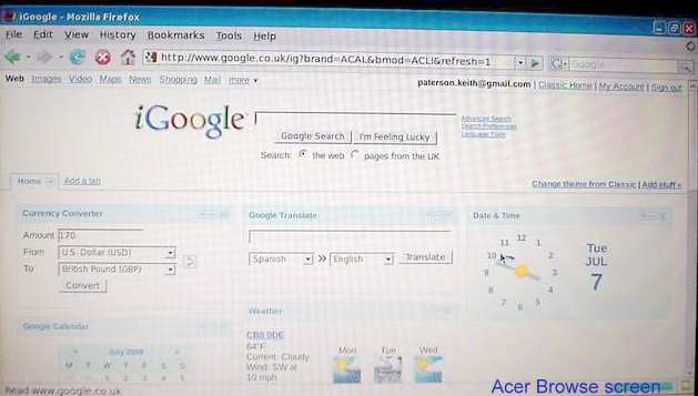 Acer Browser