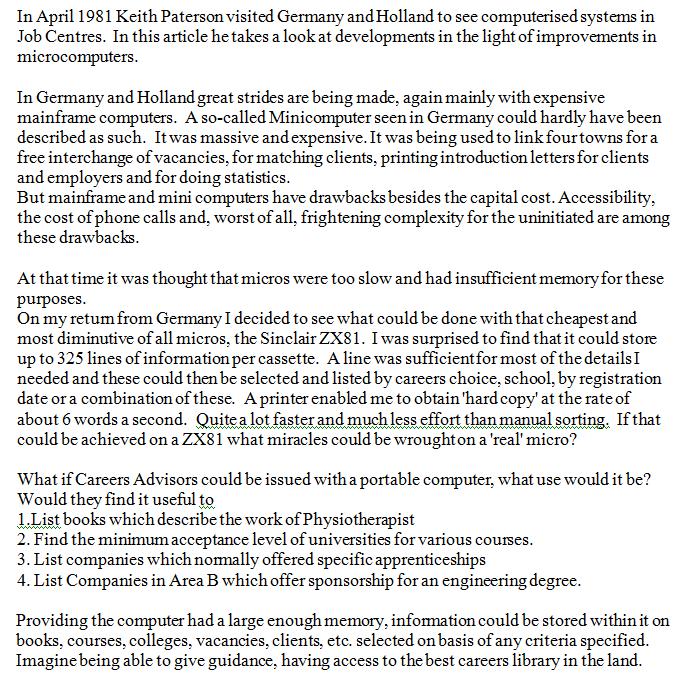 Second article