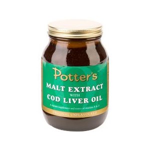 Cod liver oil and malt