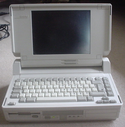 Early Compaq laptop