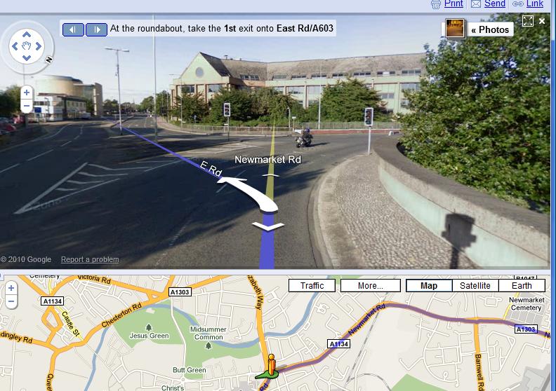 Directions with Google Maps