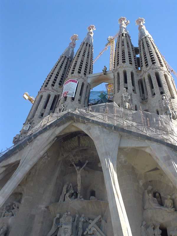 Gaudis unfinished cathedral