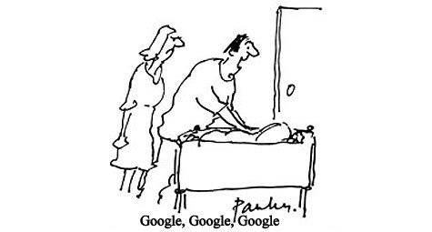 Google cartoon