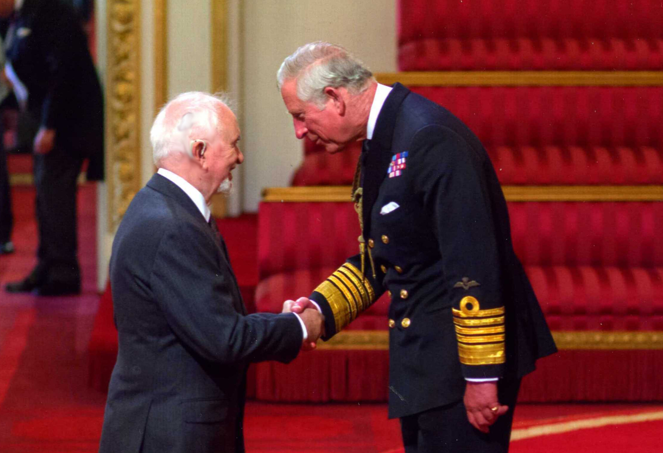 Prince Charles handshake