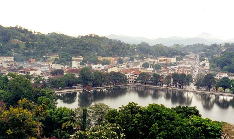 View over Kandy