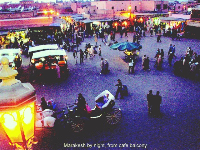 Marrakech by night