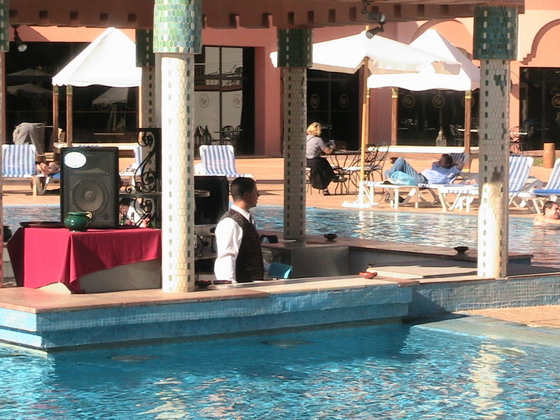 Pool Bar at La Mirage Hotel