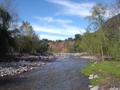 Ourika River in the Atlas