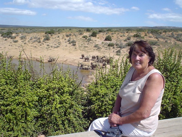 Pat at Addo Elephant Park