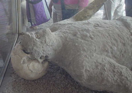 Pompeii victim