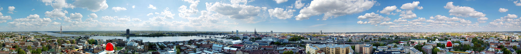 Panorama from the tower