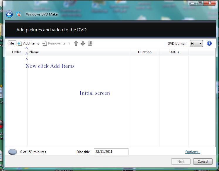 Dvdmaker screen 1