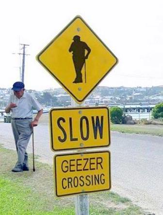 Slow geezer