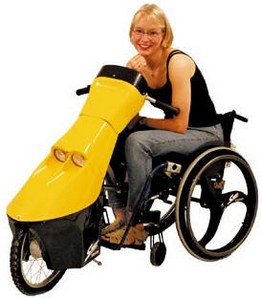 SpeedyElektra wheelchair aid
