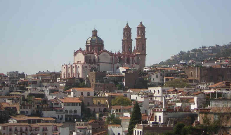 The chuch at Taxco