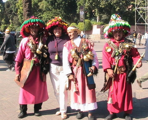 The colourful water sellers