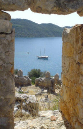 From Kekova Castle (Simena)