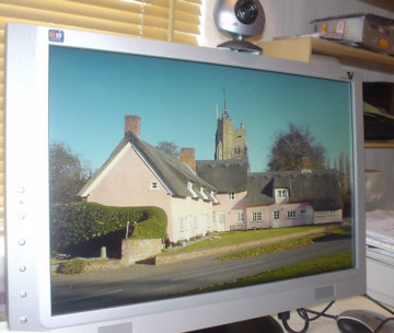 Vision 7 LCD screen